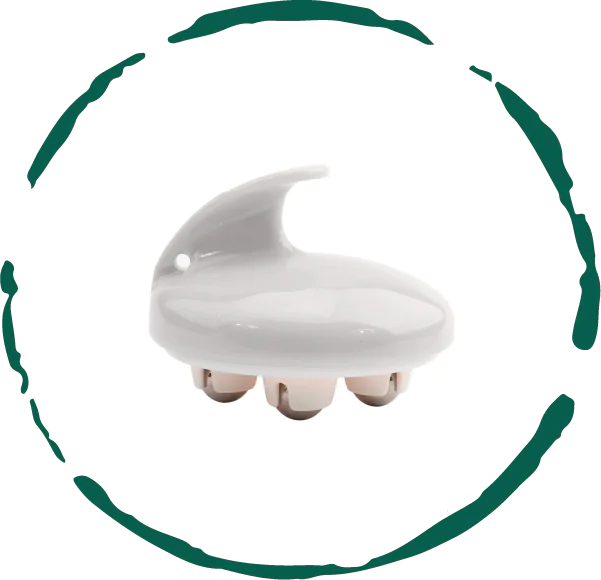 Rolling Body Massager – White
