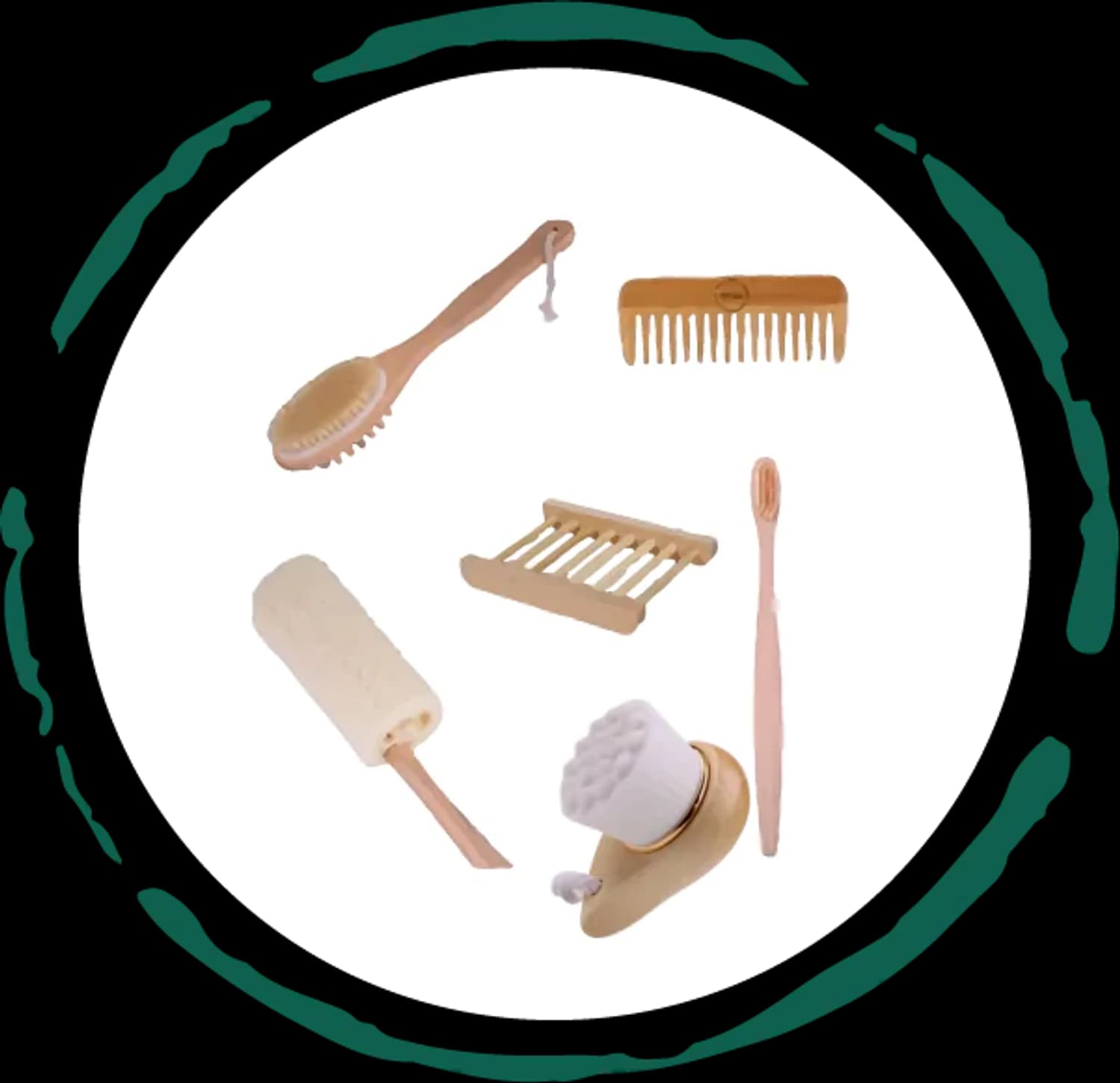 Zero-Waste Bath Accessories Bundle