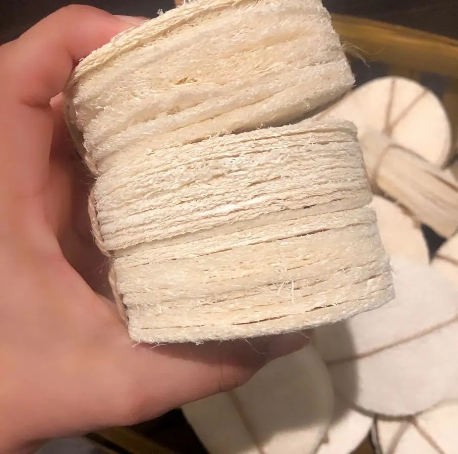 5-Pack Natural Loofah Pads