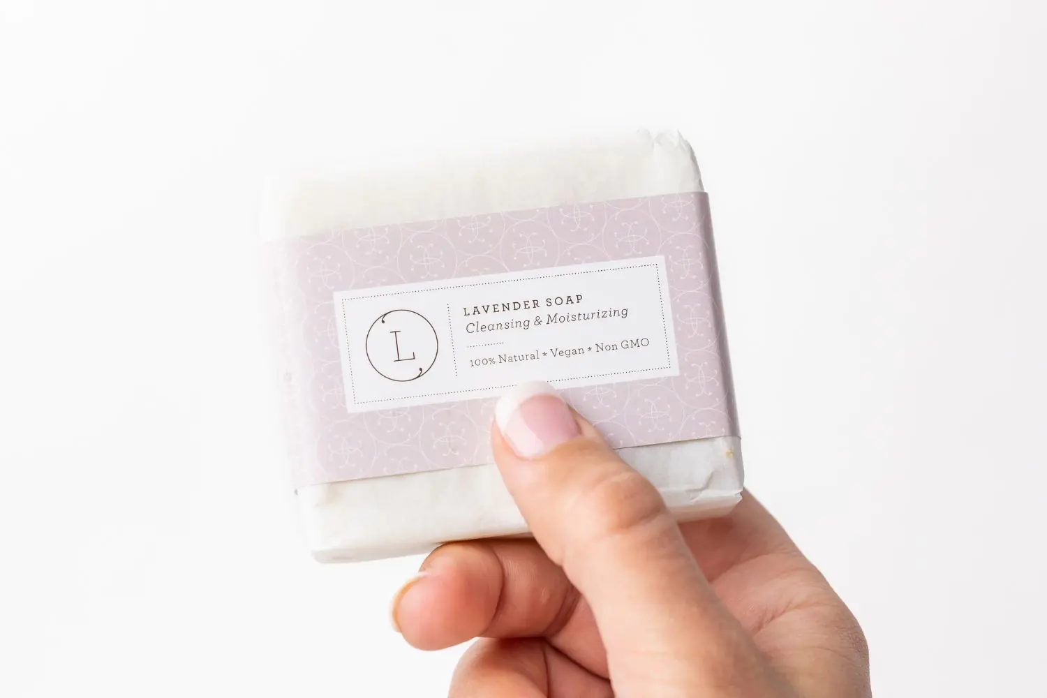 Lavender Natural Handmade Soap Bar