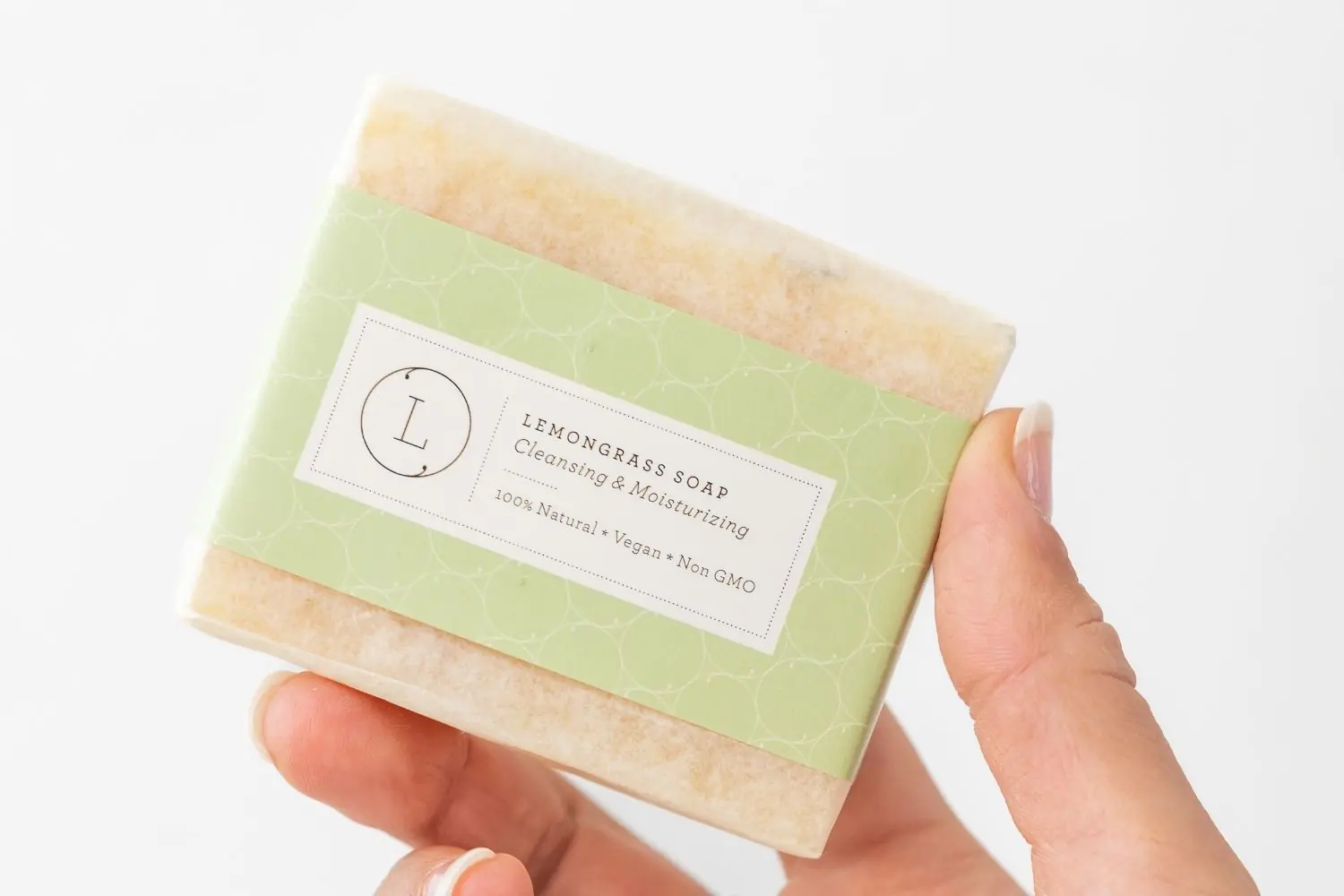 Lemongrass Natural Handmade Soap Bar