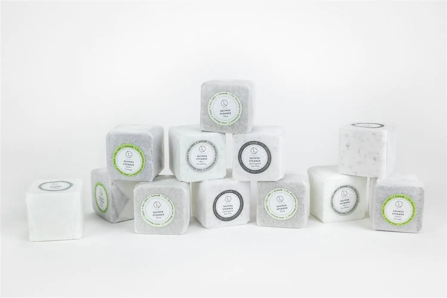Earthy Shower Steamer Gift Box, Set of 5