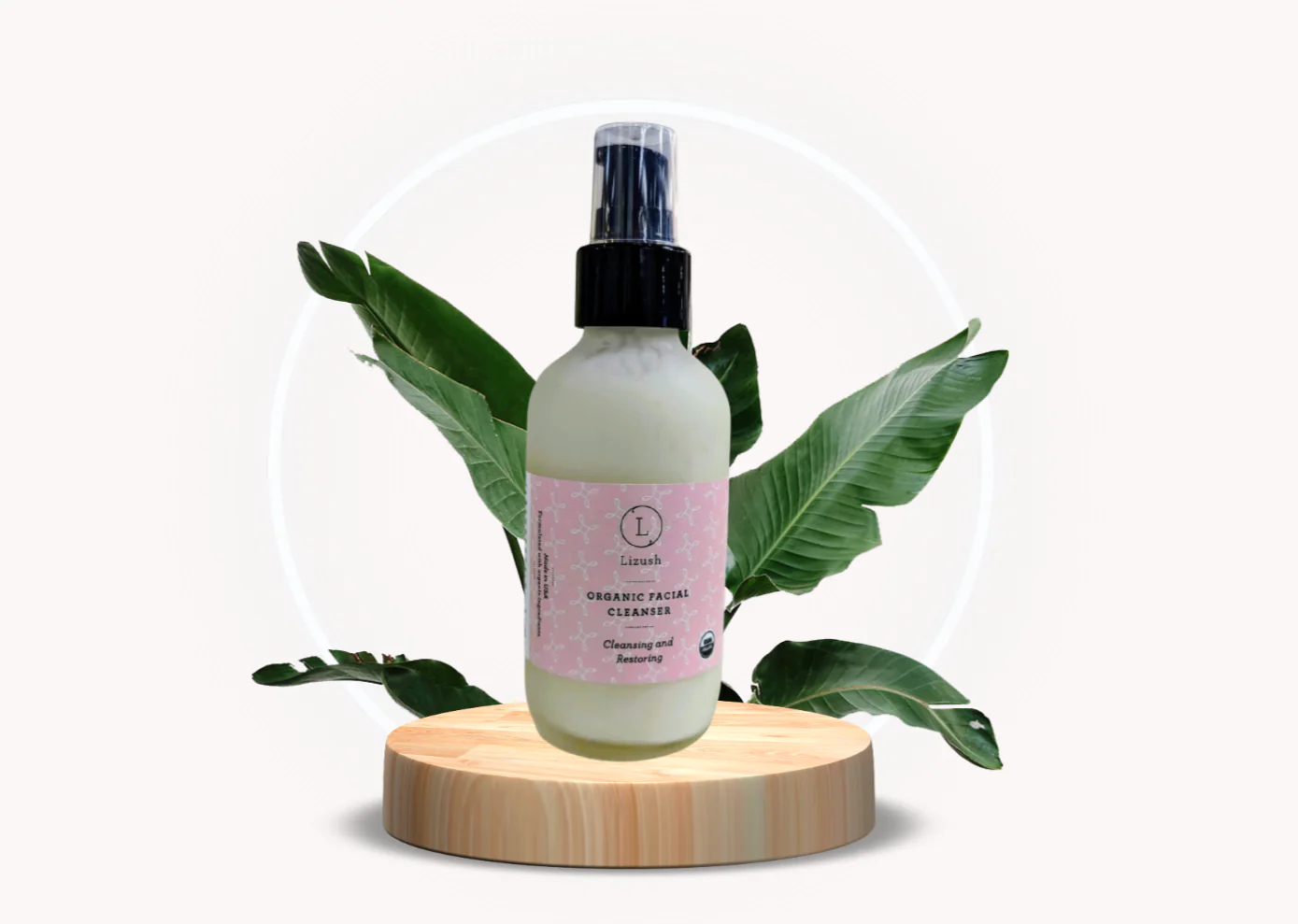 Organic Facial Cleanser Cleansing and Restoring