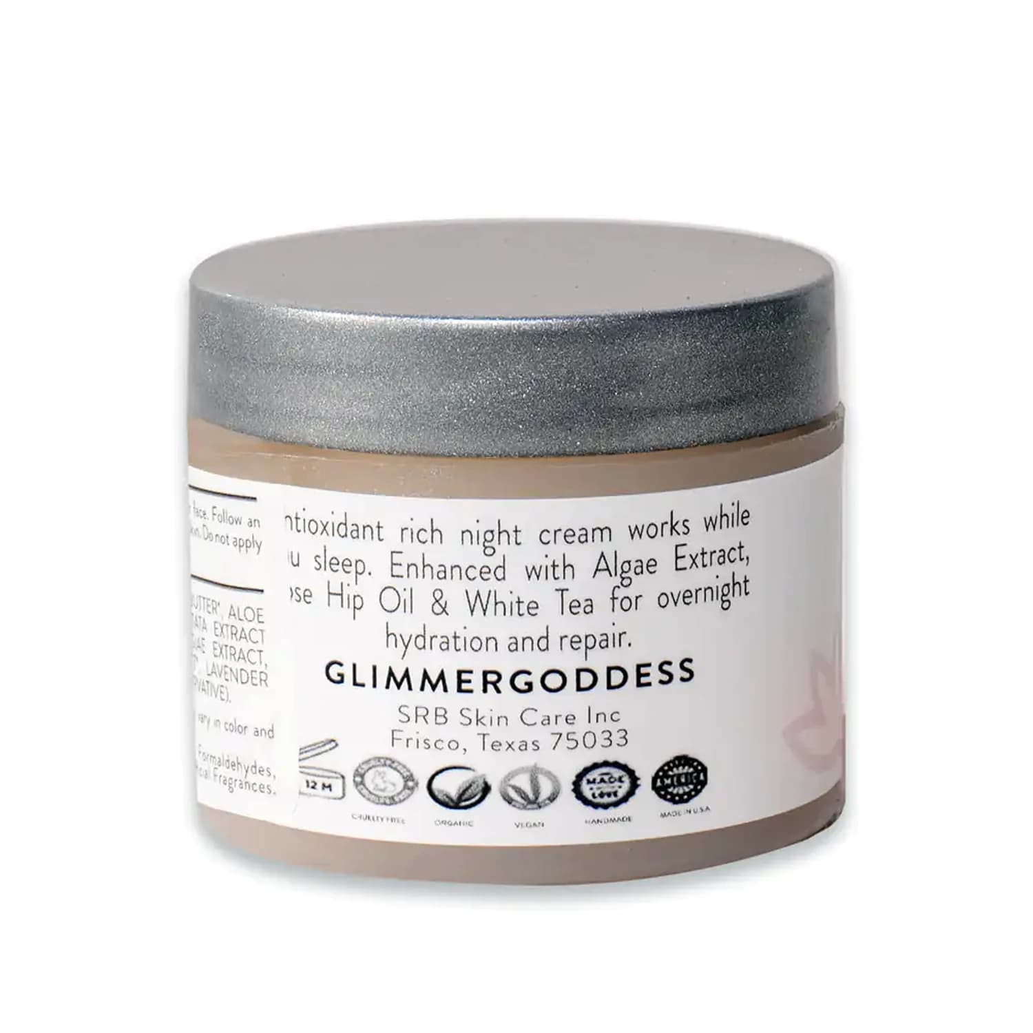 Organic Skin Renewal Night Face Cream