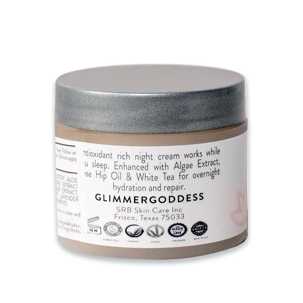 Organic Skin Renewal Night Face Cream