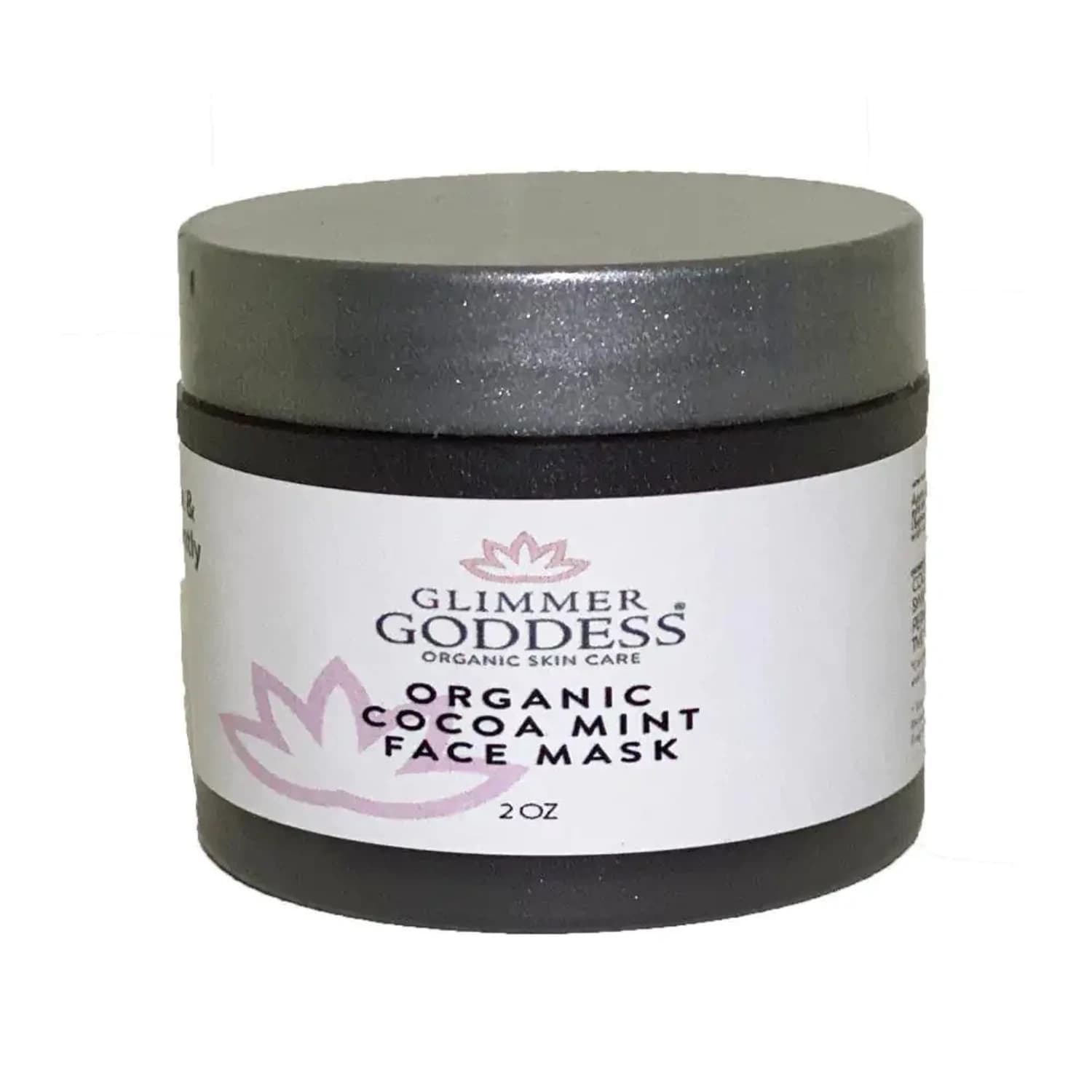 Organic Cocoa Mint Face Mask Brightens & Tightens Complexion – 2 oz.