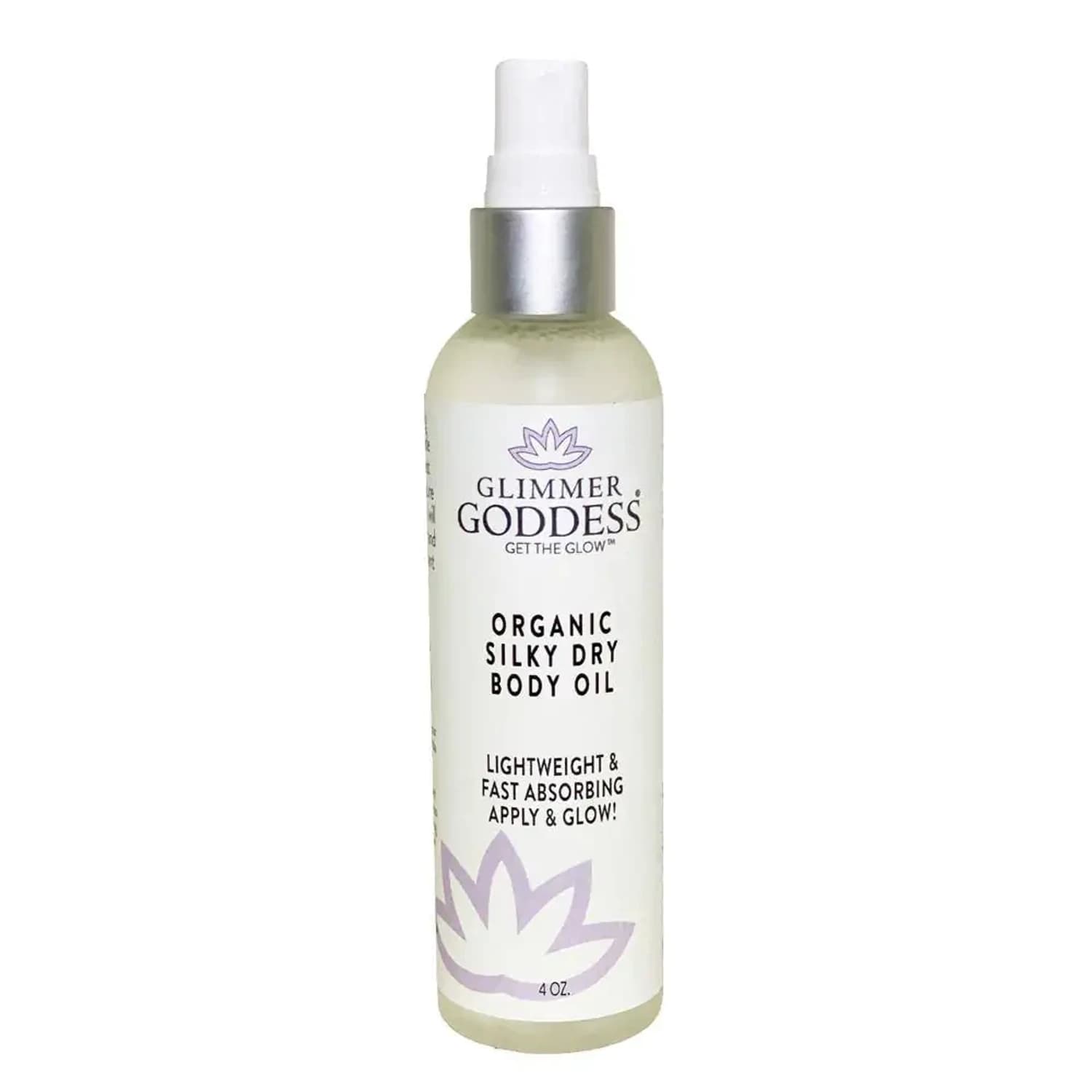 Organic Silky Dry Body Oil - 4 oz