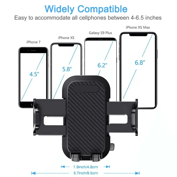 Windshield and Vent Car Phone Holder, 360° Extendable Arm – photo 2
