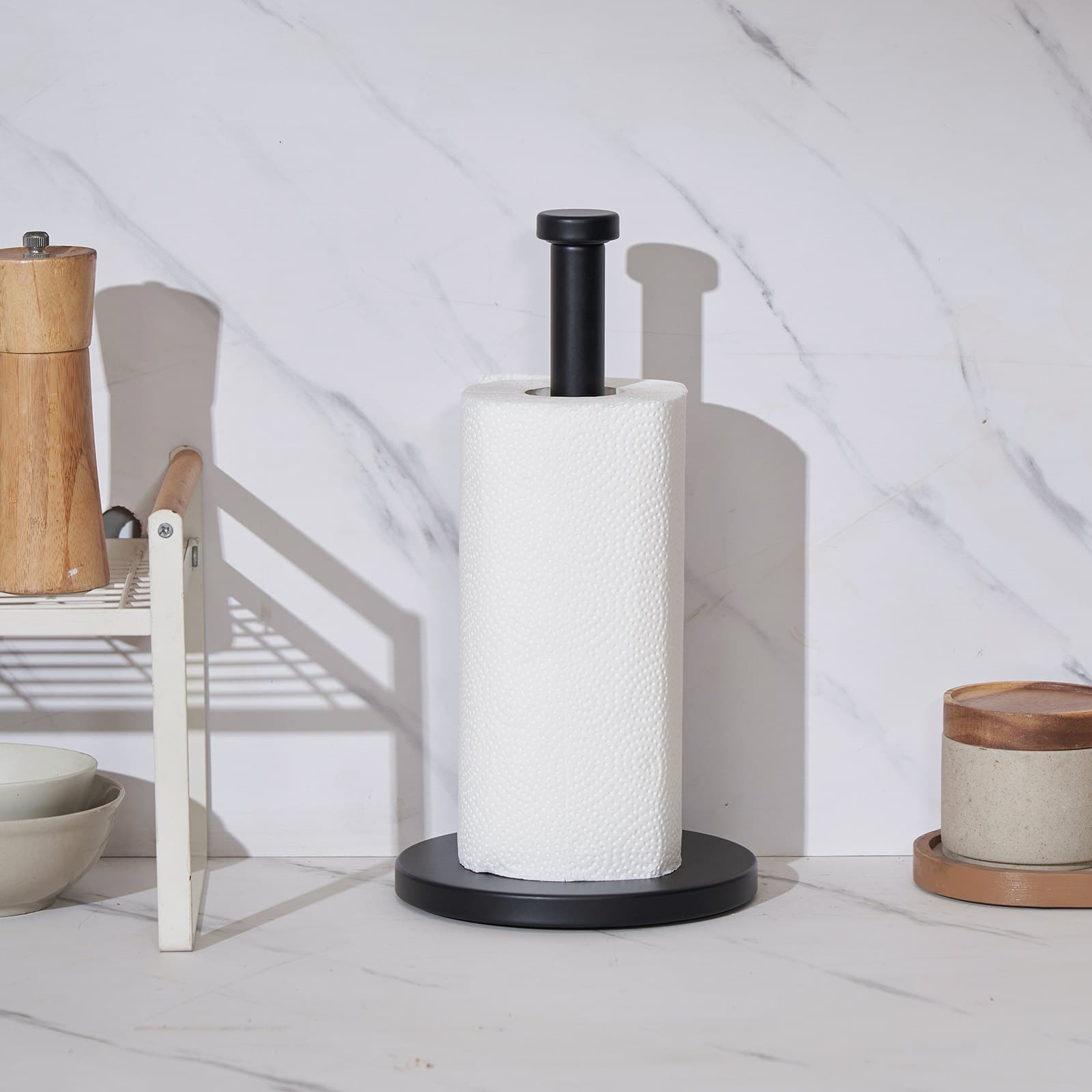 Stainless Steel Countertop Paper Towel Holder – photo 5