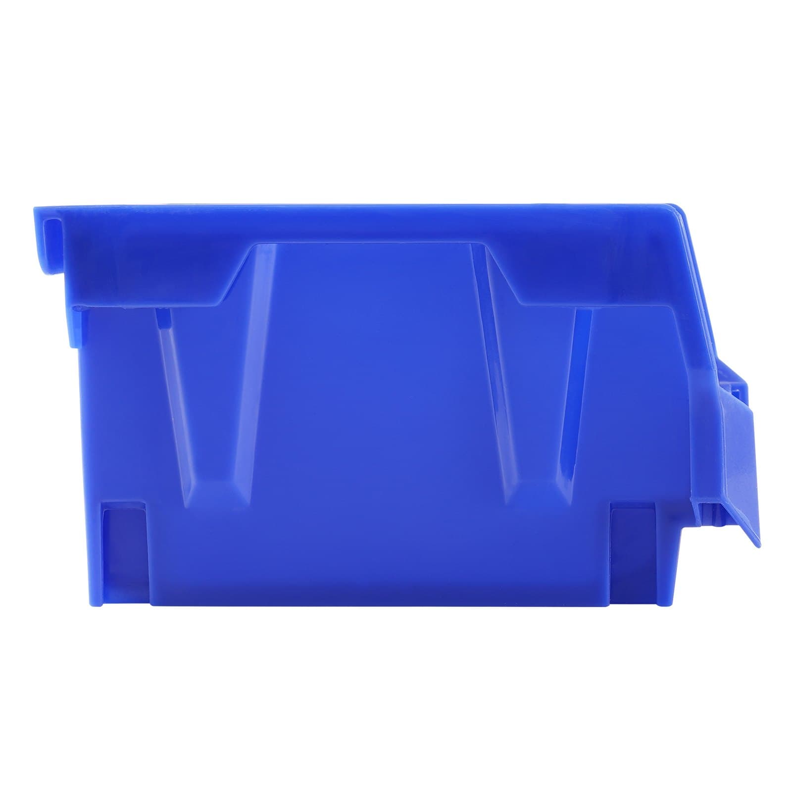 Stackable Hanging Storage Bins, 24-Pack, Blue and Red – photo 5