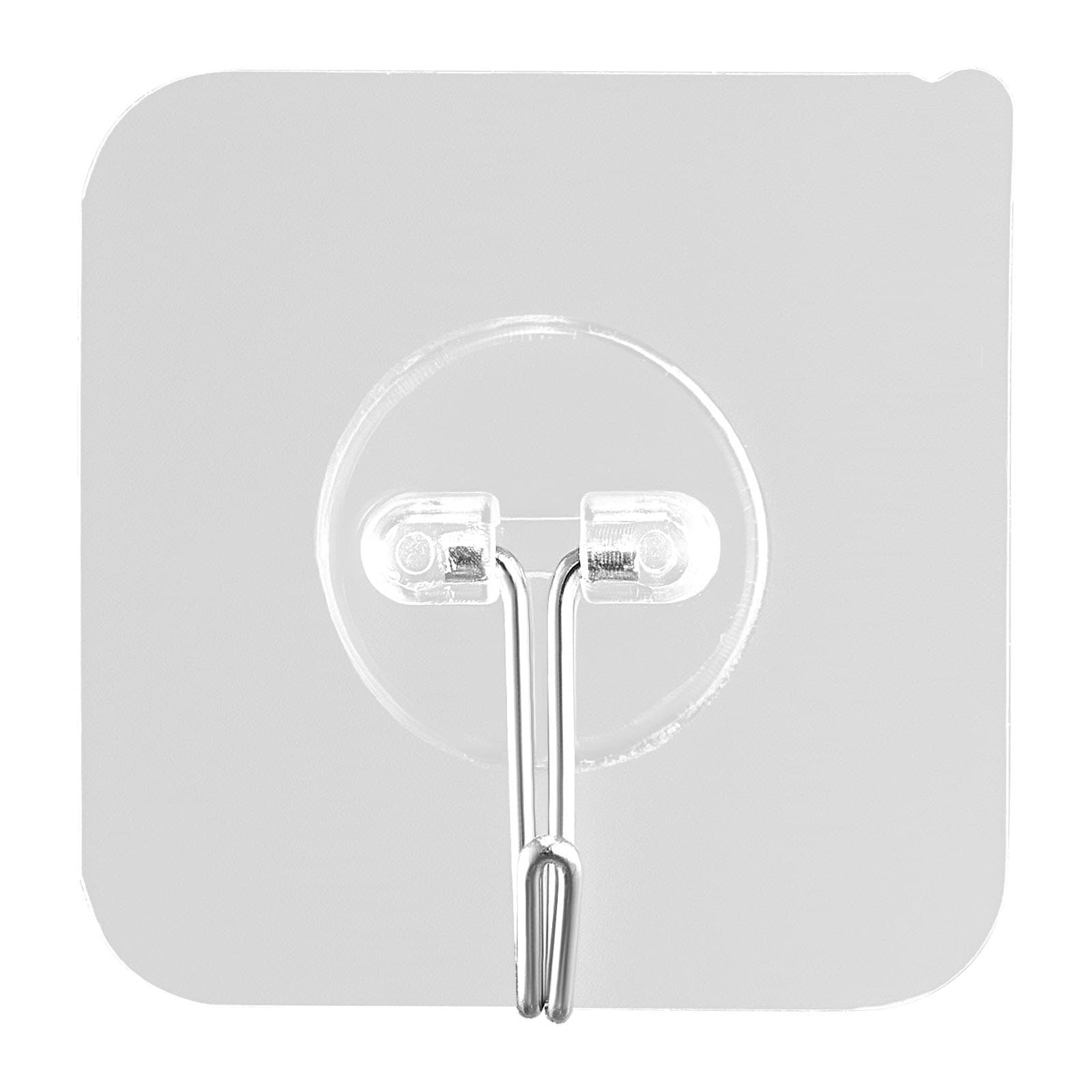 Self-Adhesive Wall Hooks, 12-Pack – photo 2