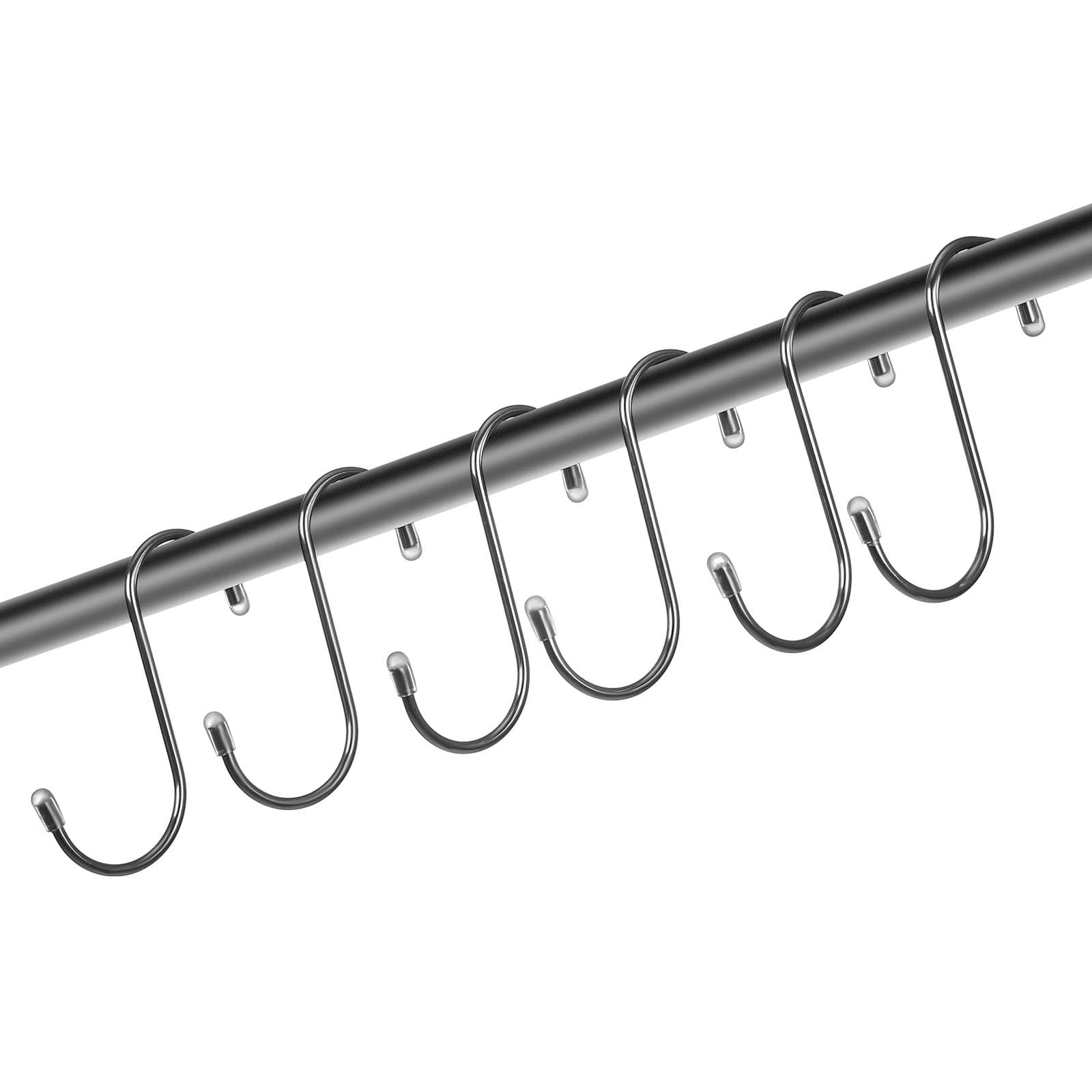 Stainless Steel S Hooks, 40-Pack – photo 4