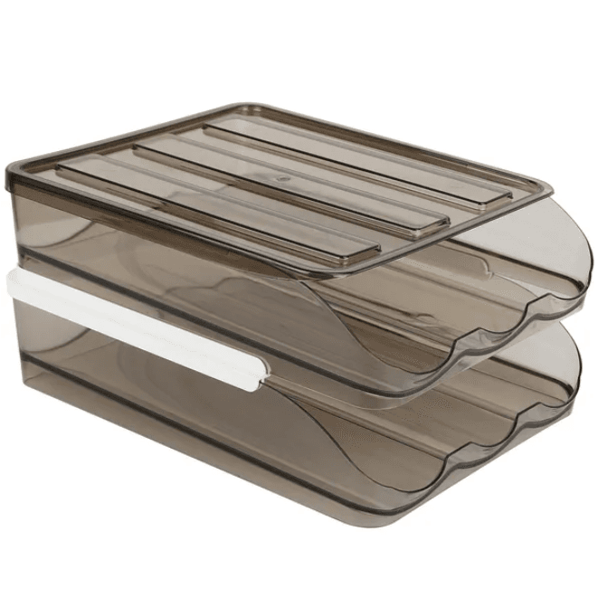 Rolling Egg Holder for the Refrigerator, 2-Tier – photo 3