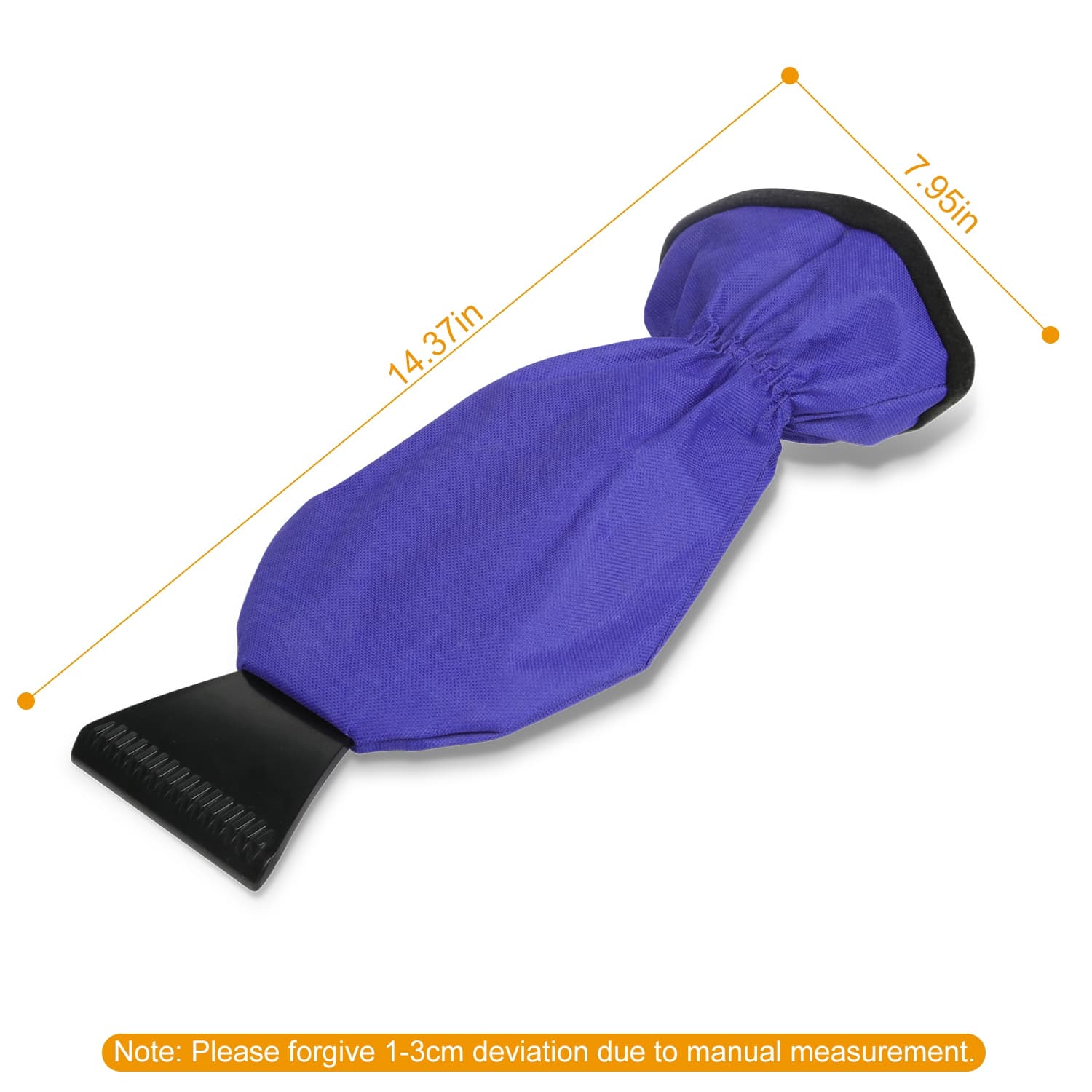 Ice Scraper Mitt with Fleece Lining – photo 2