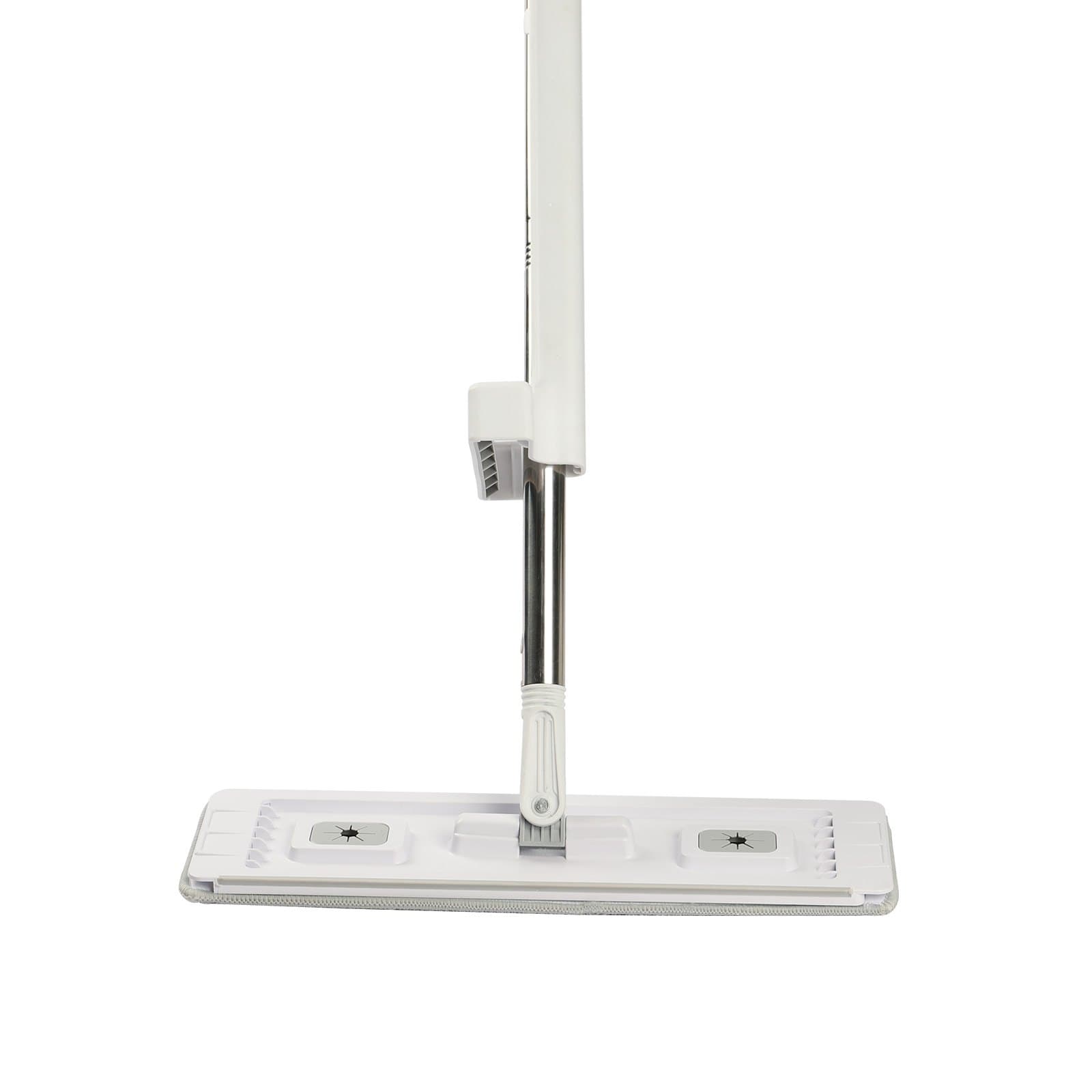 Self-Wringing Flat Mop with 4 Washable Microfiber Pads – photo 5