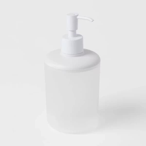 Clear Soap Dispenser with Pump, 450 ml – photo 3