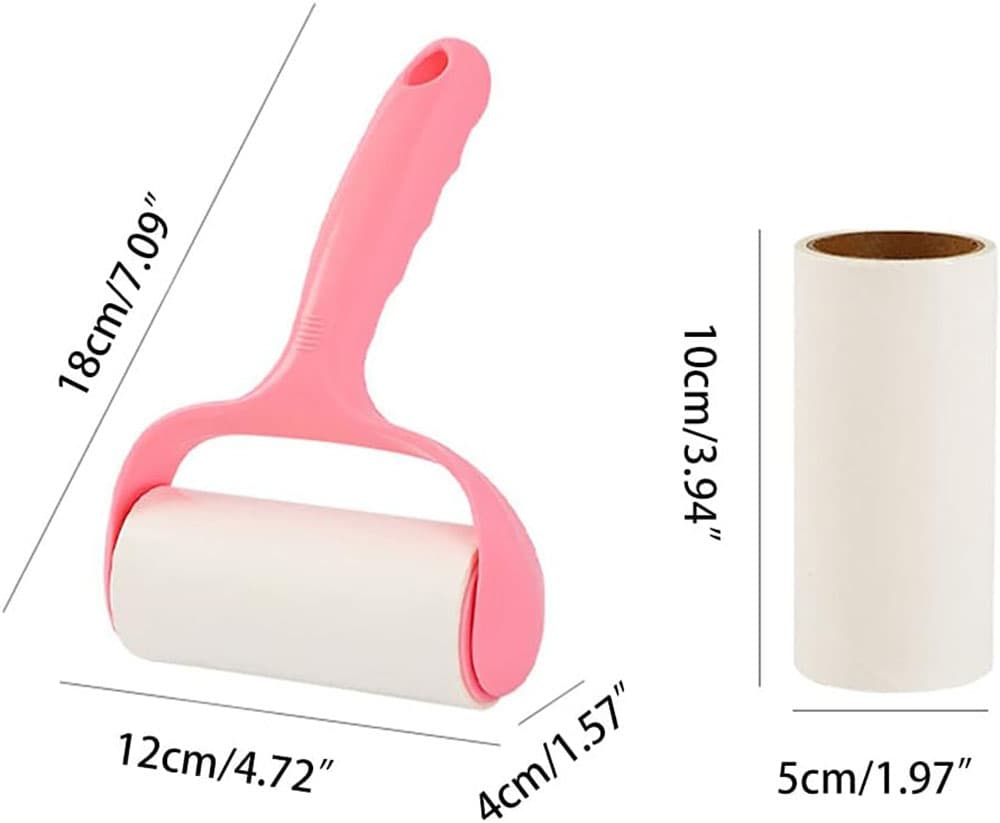Lint Roller Set for Pet Hair, 120 Sheets – photo 3