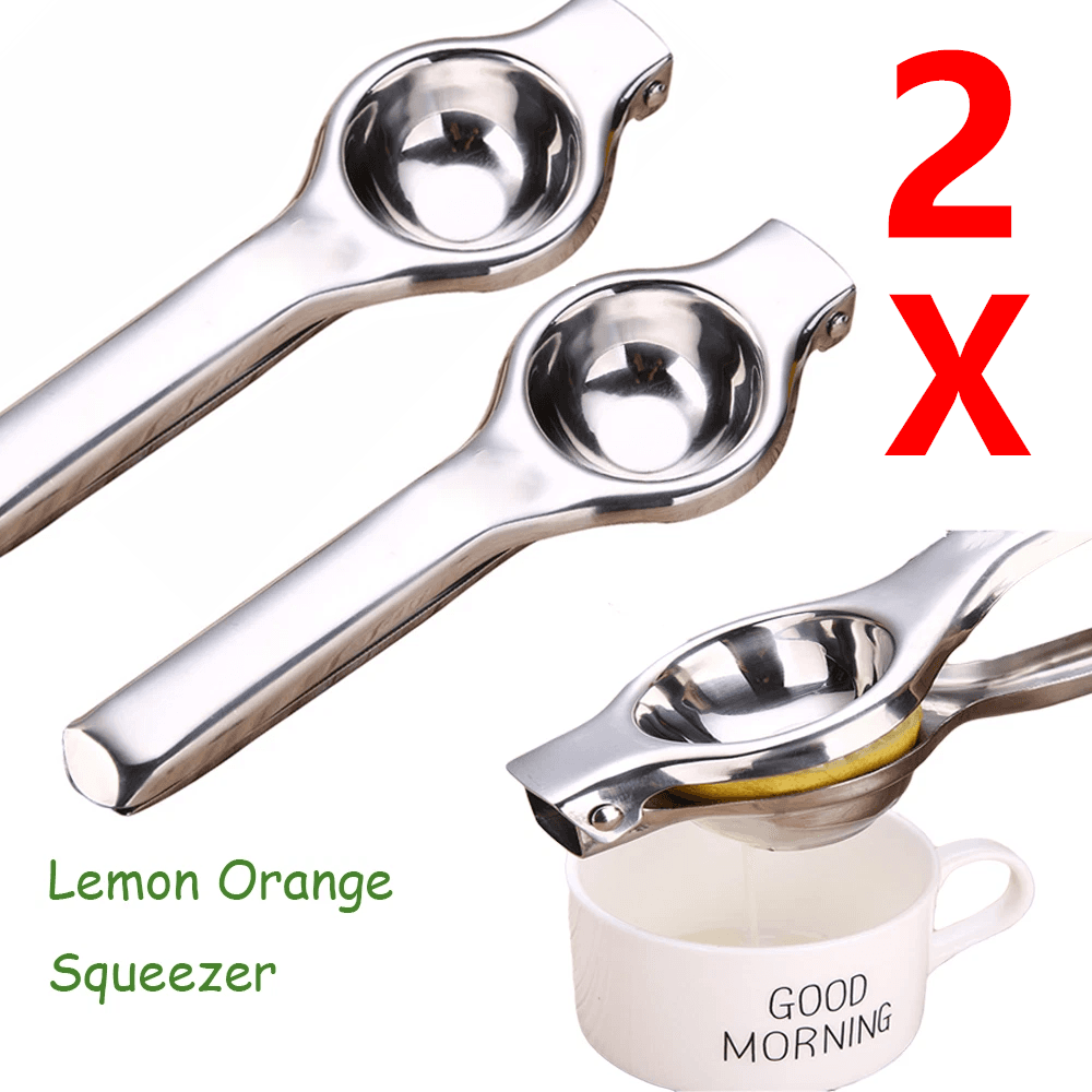 Stainless Steel Lemon Squeezer, 2-Pack – photo 2
