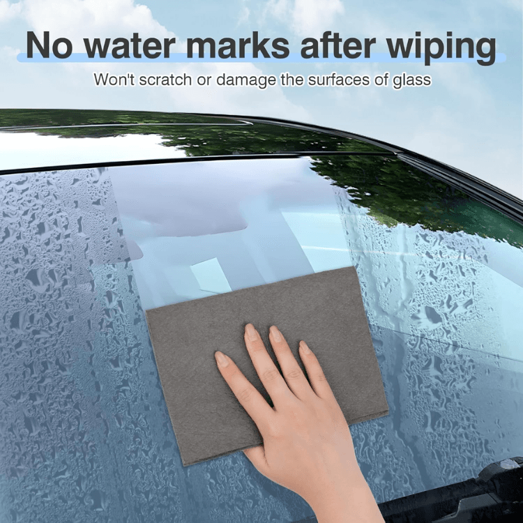 Streak-Free Microfiber Cleaning Cloths for Glass, 10-Pack – photo 4