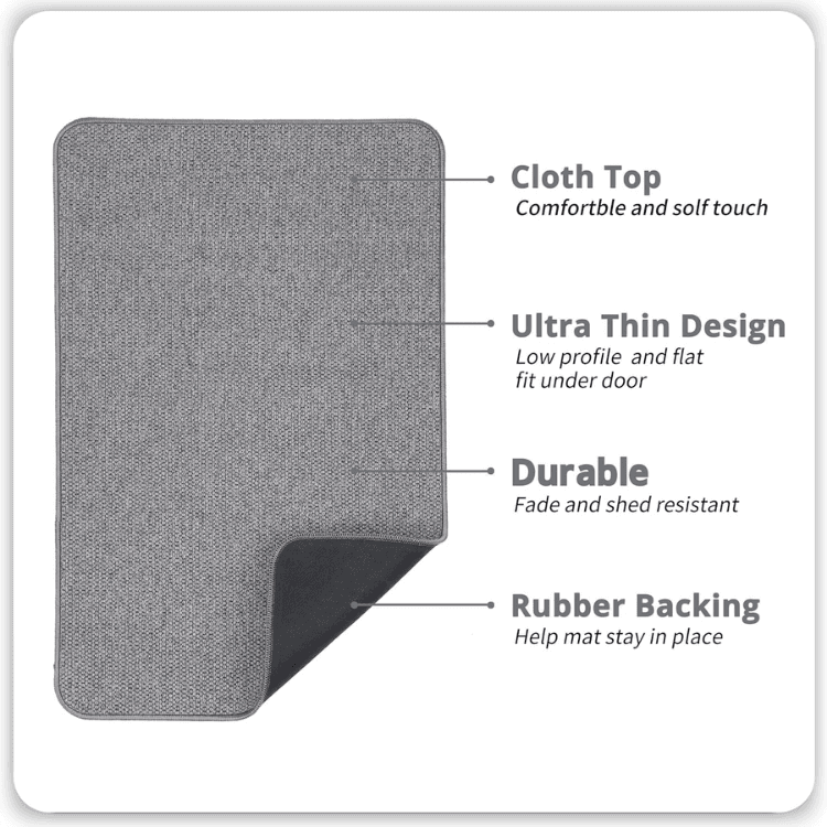 Ultra-Thin Non-Slip Bath Mat, 17 x 27 in – photo 3