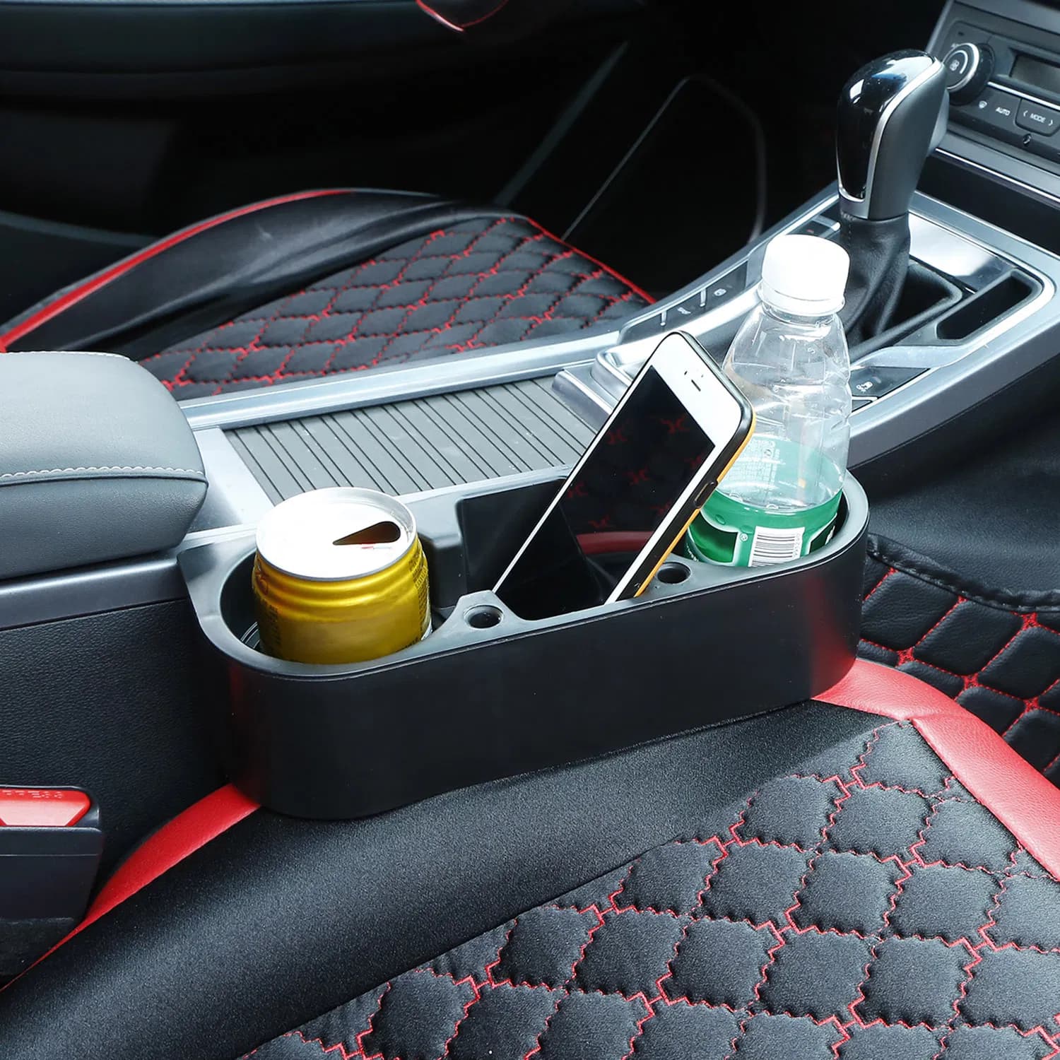 Car Seat Gap Organizer with 2 Cup Holders – photo 3
