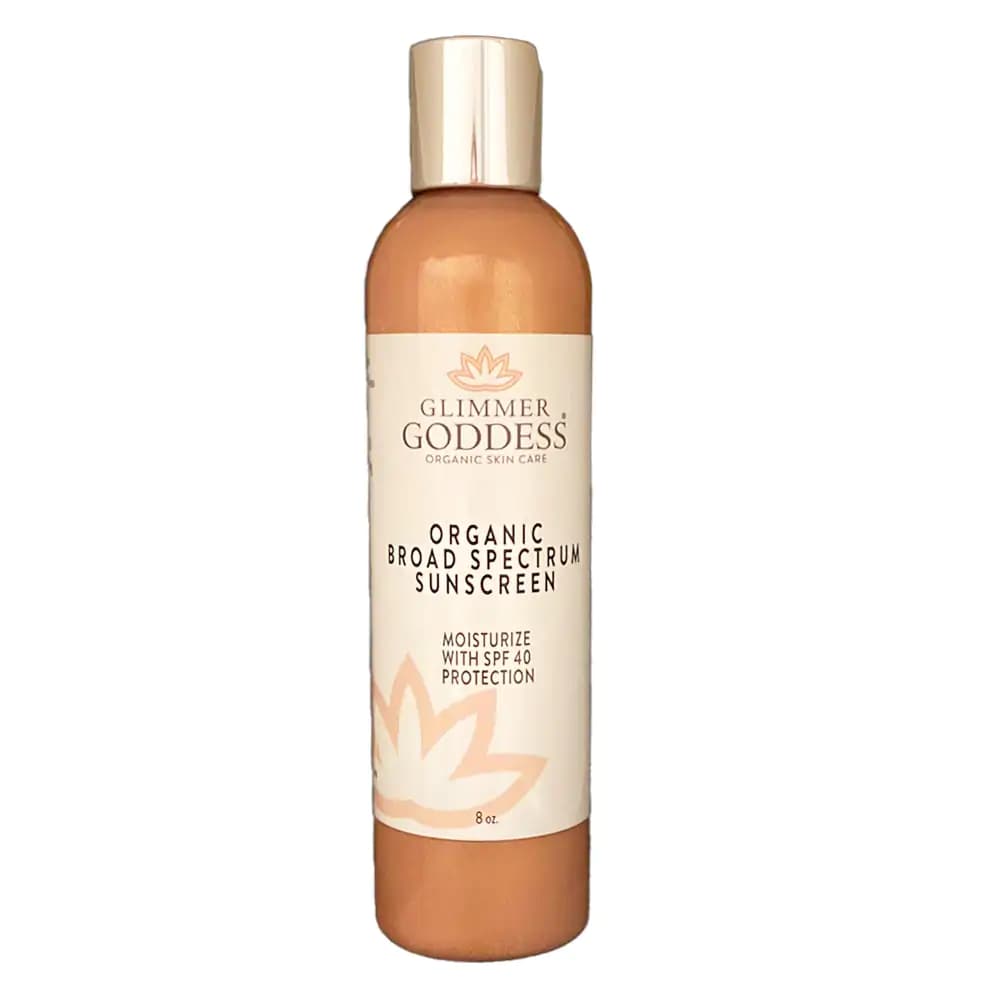 Goddess Glow Shimmer Sunscreen Lotion SPF 40+