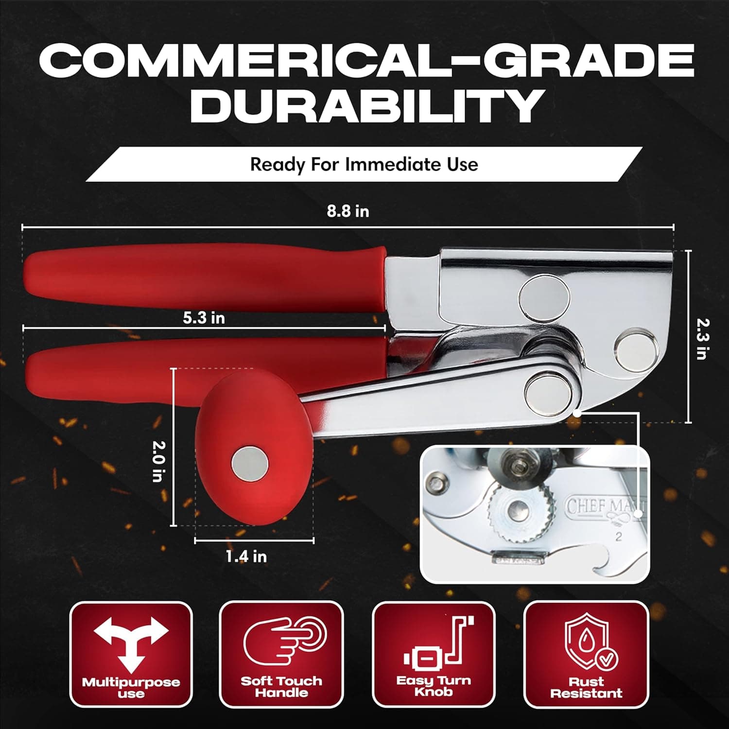 Chef-Master Heavy Duty Can Opener
