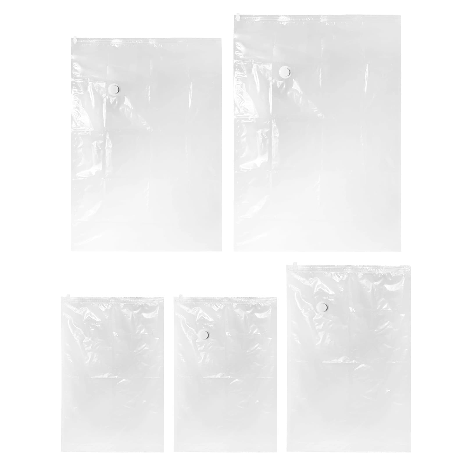Vacuum Storage Bags with Hand Pump, 20-Pack