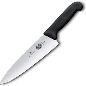 Swiss Army 5.2063.20-X14 Fibrox Chef's Knife Black 8 in