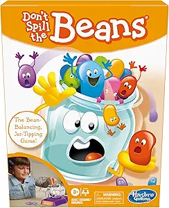 Hasbro Gaming Don't Spill The Beans Game for Kids,